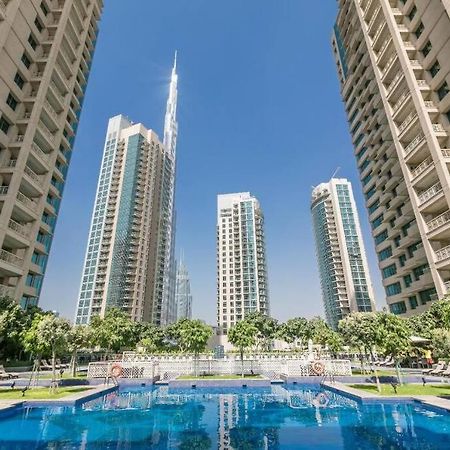 Apartament Luxury Burj Khalifa View - Mins Walking Dubai Mall Zewnętrze zdjęcie