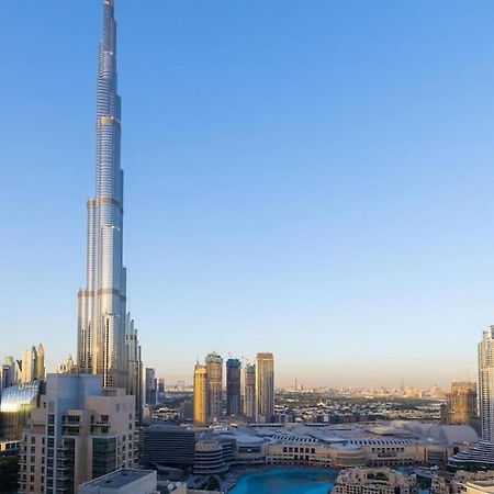 Apartament Luxury Burj Khalifa View - Mins Walking Dubai Mall Zewnętrze zdjęcie